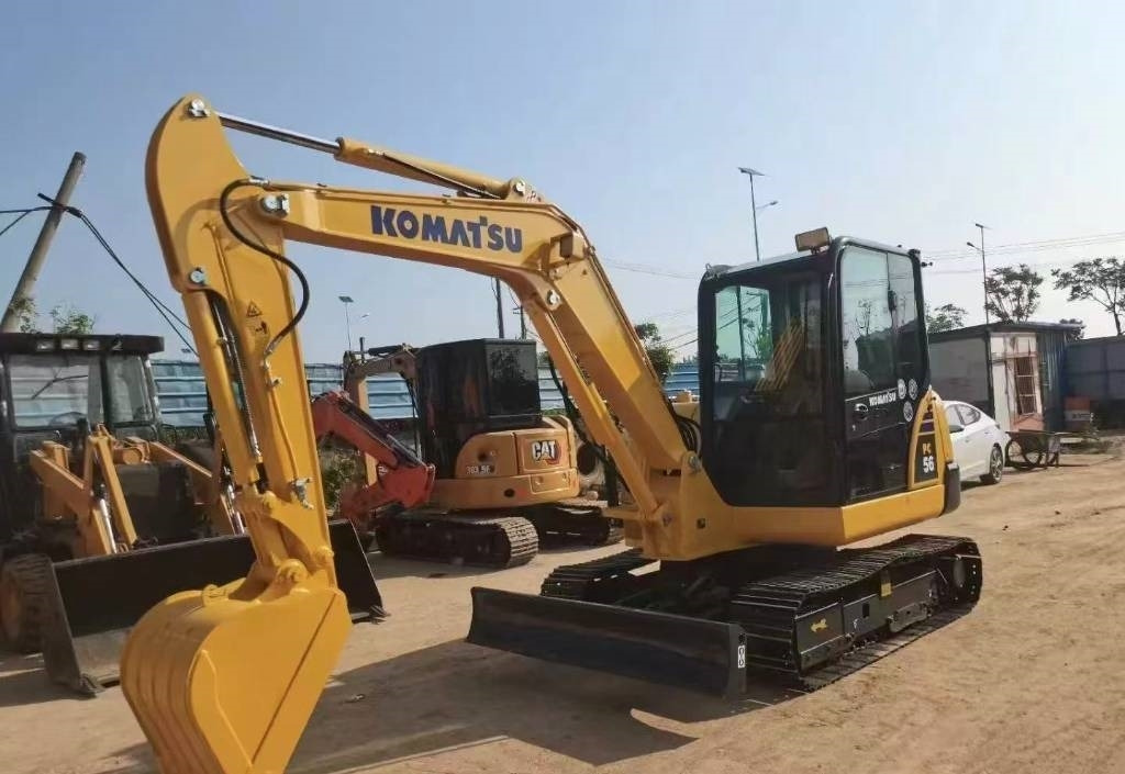 Komatsu PC 56 - Мини багер: снимка 4 Komatsu PC 56 - Мини багер: снимка 4
