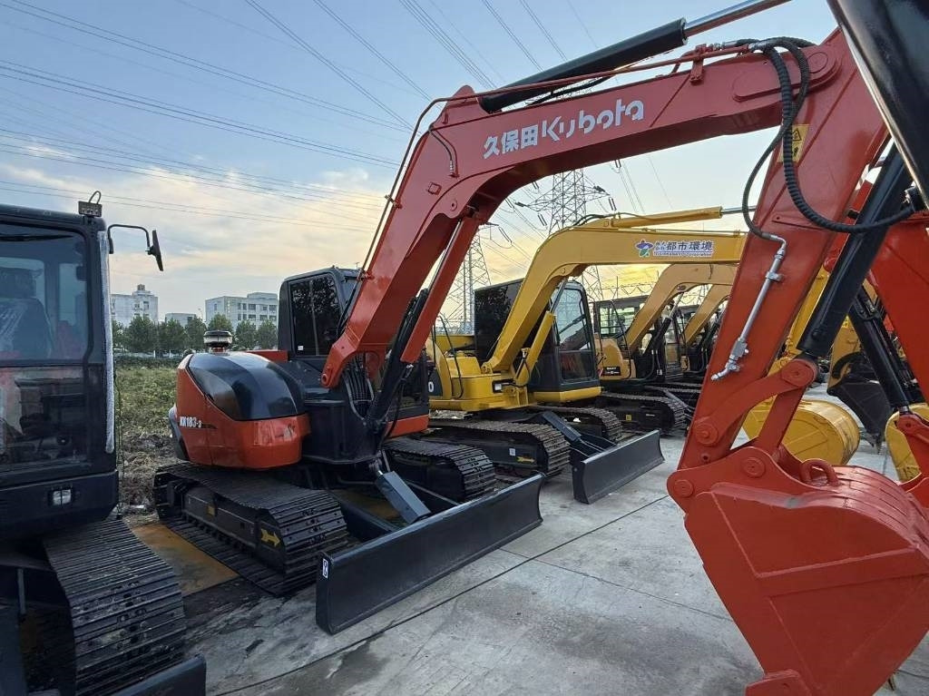 Верижен багер Kubota KX 183: снимка 10