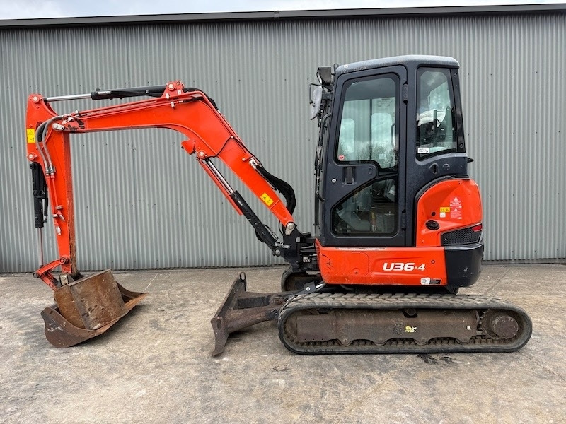 Kubota U 36-4 - Мини багер: снимка 1 Kubota U 36-4 - Мини багер: снимка 1