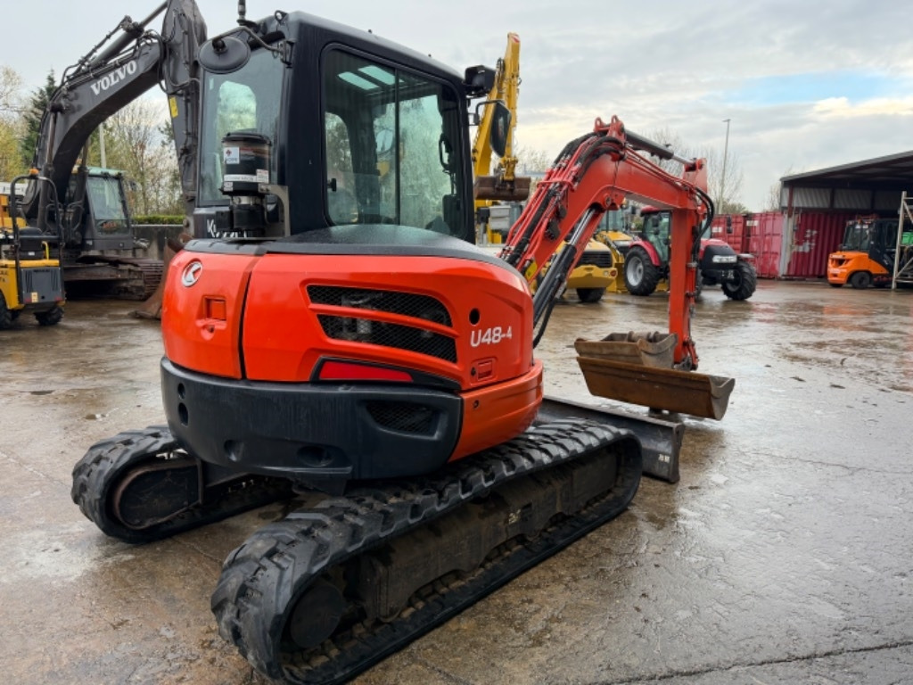 Kubota U 48-4 - Мини багер: снимка 4 Kubota U 48-4 - Мини багер: снимка 4