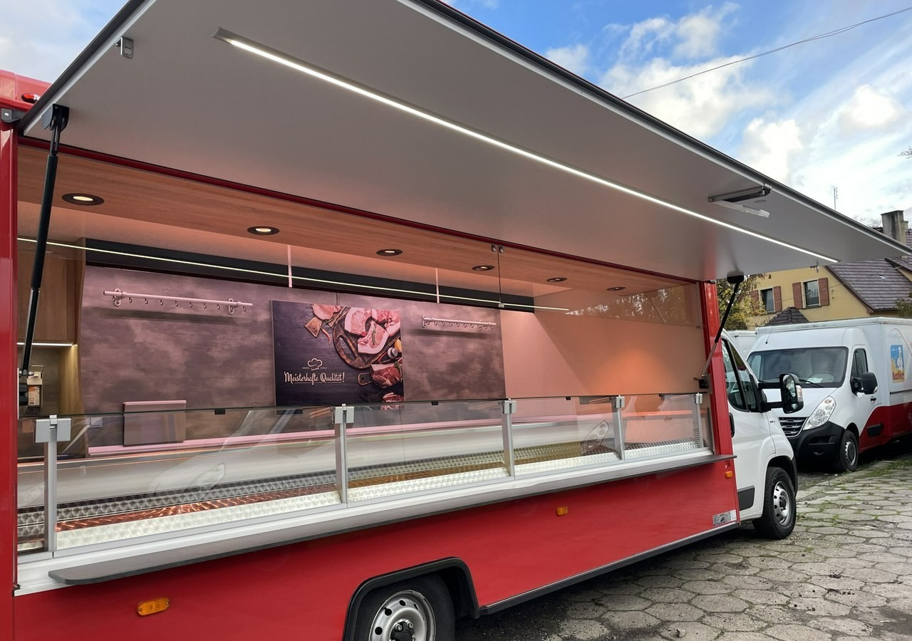 Fiat Ducato Autosklep wędlin Gastronomiczna food truck foodtruck sklep Borco 202 - Магазин камион: снимка 3 Fiat Ducato Autosklep wędlin Gastronomiczna food truck foodtruck sklep Borco 202 - Магазин камион: снимка 3