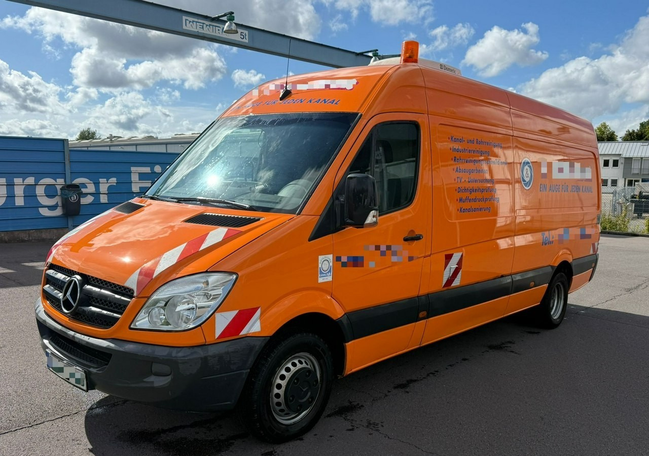 Mercedes-Benz Sprinter Sprinter Kanalizacja inspekcja kanałów wuko asenizacyjny Kamero wóz - Комунална/ Специална техника, Товарен бус: снимка 1 Mercedes-Benz Sprinter Sprinter Kanalizacja inspekcja kanałów wuko asenizacyjny Kamero wóz - Комунална/ Специална техника, Товарен бус: снимка 1