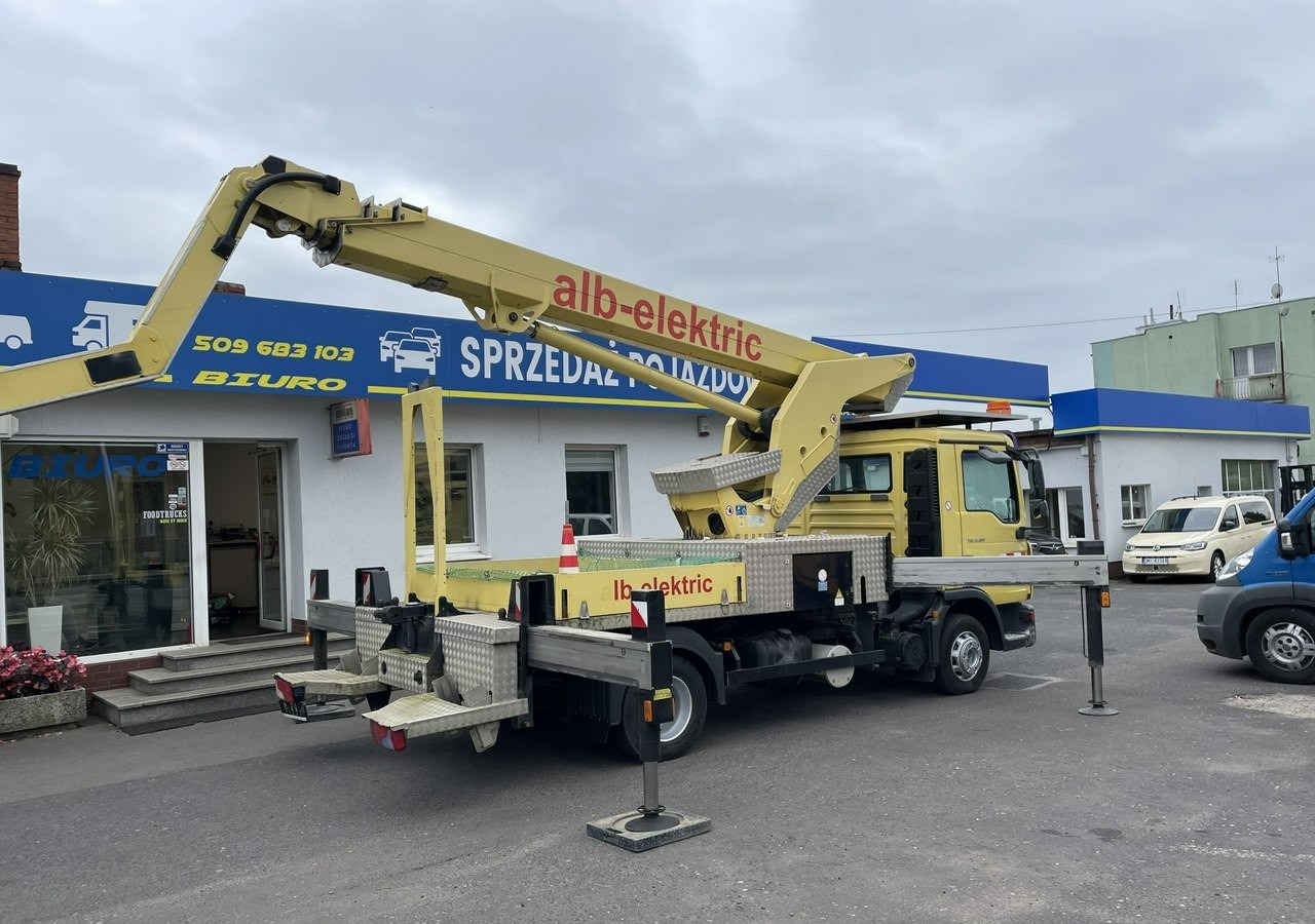 MAN Inny MAN Man TGL 8.180 Podnośnik koszowy 27m RUTHMANN T270 Zwyżka 2008 - Автовишка: снимка 2 MAN Inny MAN Man TGL 8.180 Podnośnik koszowy 27m RUTHMANN T270 Zwyżka 2008 - Автовишка: снимка 2