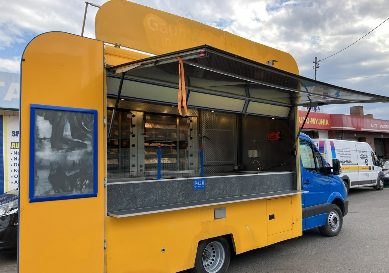 Mercedes-Benz Sprinter Autosklep Grill kurczak Gastronomiczny Food Truck Foodtruck sklep 20 - Магазин камион: снимка 1 Mercedes-Benz Sprinter Autosklep Grill kurczak Gastronomiczny Food Truck Foodtruck sklep 20 - Магазин камион: снимка 1