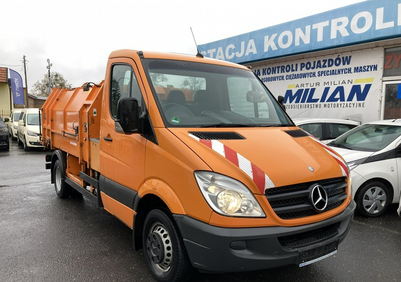 Mercedes-Benz Sprinter Sprinter 513 Śmieciarka Prasa 2010 - Боклукчийска кола: снимка 2 Mercedes-Benz Sprinter Sprinter 513 Śmieciarka Prasa 2010 - Боклукчийска кола: снимка 2