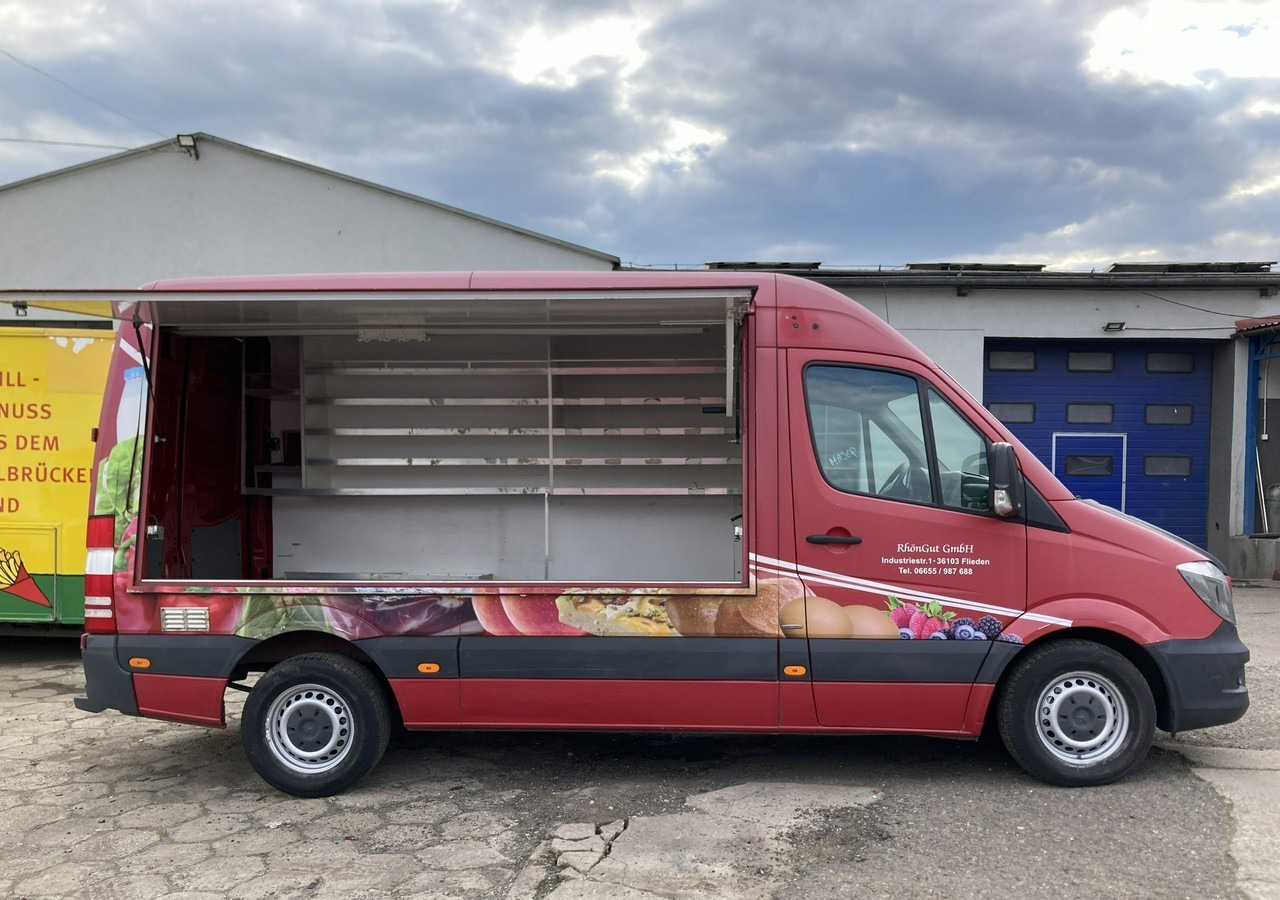 Mercedes-Benz Sprinter Sprinter Autosklep sklep bar Gastronomiczny Food Truck Foodtruck 201 - Магазин камион: снимка 2 Mercedes-Benz Sprinter Sprinter Autosklep sklep bar Gastronomiczny Food Truck Foodtruck 201 - Магазин камион: снимка 2