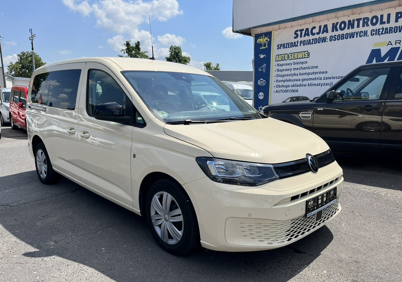 Volkswagen Caddy III Caddy Maxi 2.0-122KM Automat Navi 7-osob Fvat 23% Model 2022 - Лек автомобил: снимка 2 Volkswagen Caddy III Caddy Maxi 2.0-122KM Automat Navi 7-osob Fvat 23% Model 2022 - Лек автомобил: снимка 2