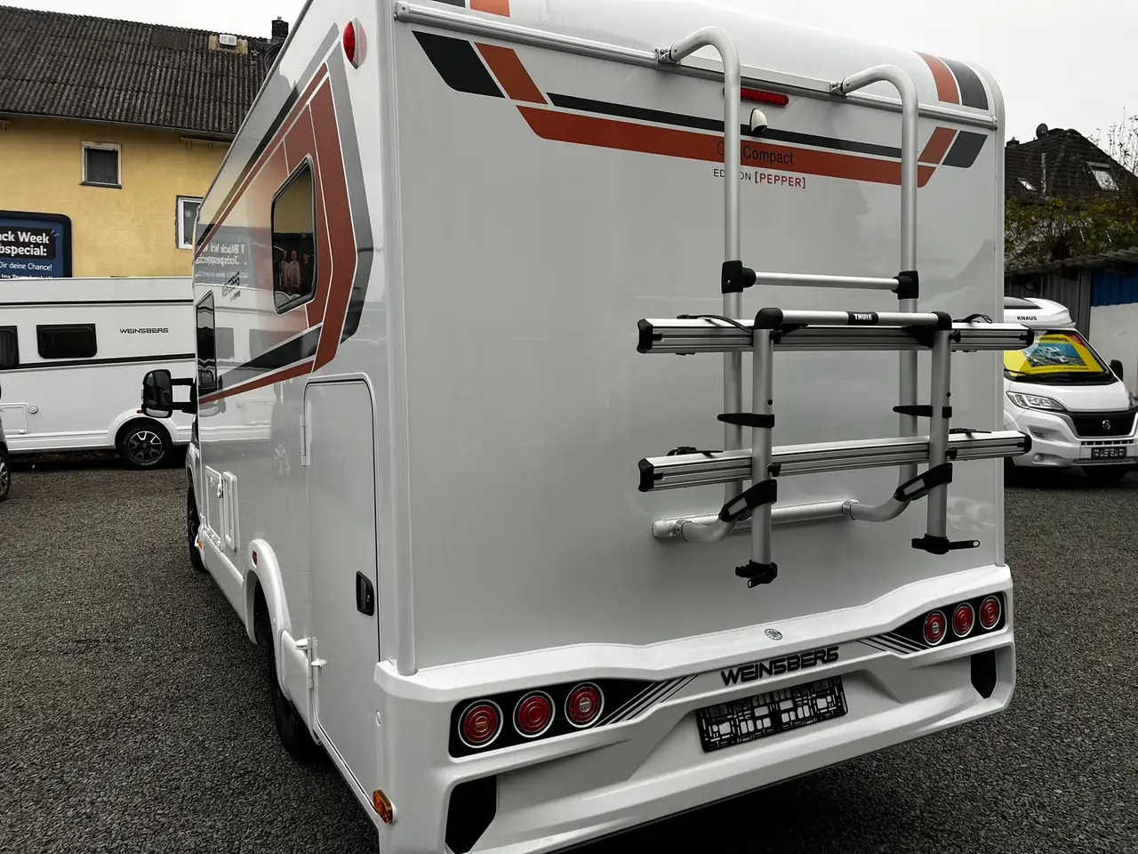 Weinsberg CaraCompact 600 MEG Pepper Mietwagen Verfügbar - Полуинтегриран кемпер: снимка 4 Weinsberg CaraCompact 600 MEG Pepper Mietwagen Verfügbar - Полуинтегриран кемпер: снимка 4
