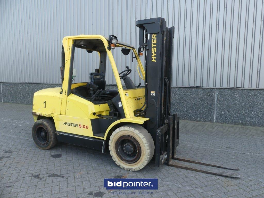 Hyster H5.00x Year 2001 - Дизелов мотокар: снимка 2 Hyster H5.00x Year 2001 - Дизелов мотокар: снимка 2