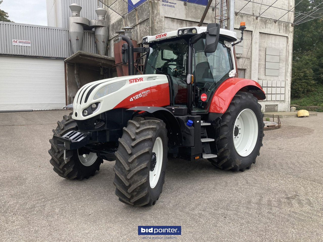 Steyr 4125 profi CVT - Трактор: снимка 1 Steyr 4125 profi CVT - Трактор: снимка 1