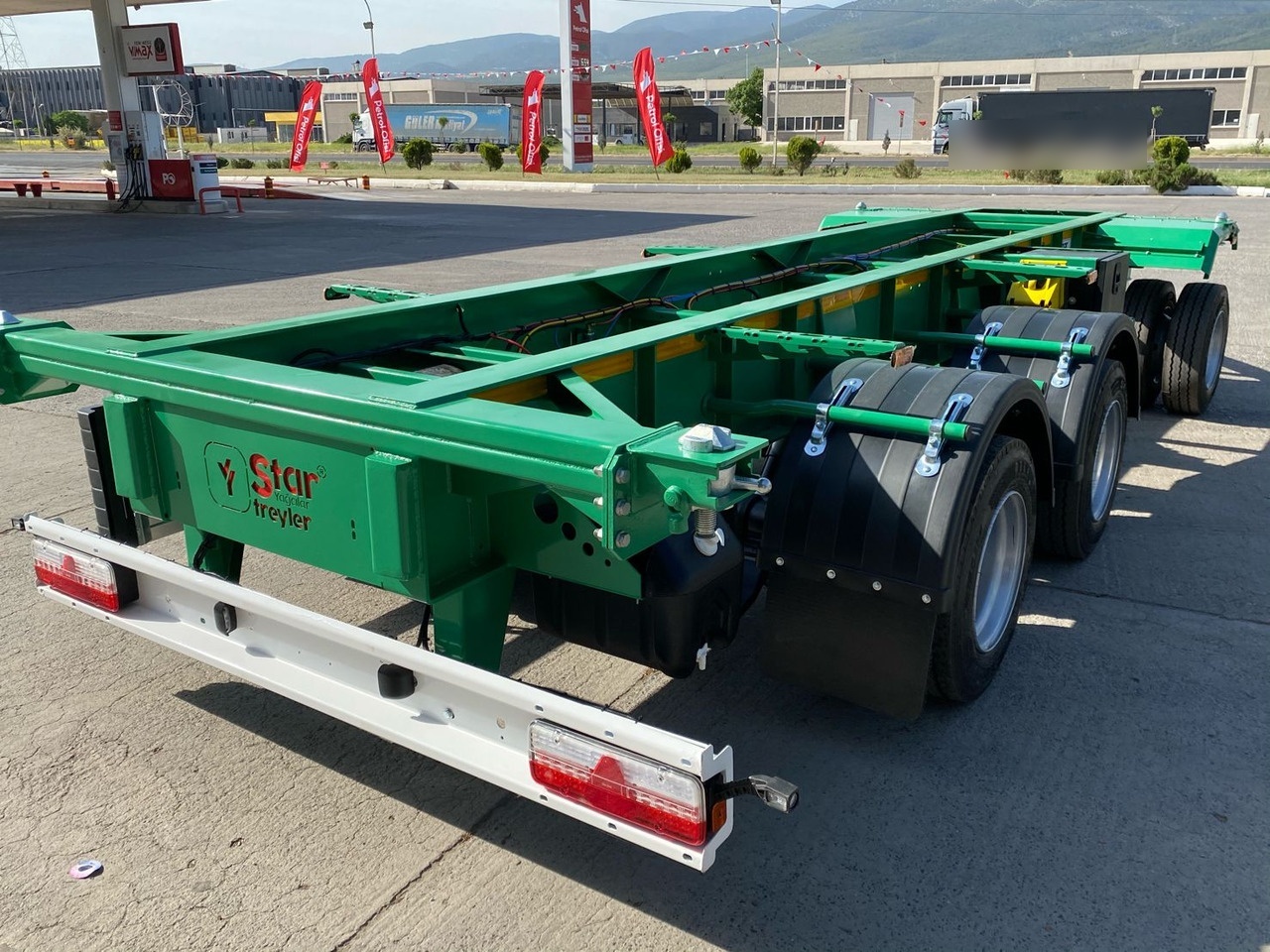 STAR YAGCILAR SY trailer container carrier - Контейнеровоз/ Сменна каросерия ремарке: снимка 1 STAR YAGCILAR SY trailer container carrier - Контейнеровоз/ Сменна каросерия ремарке: снимка 1