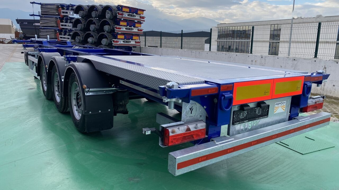 Star Yagcilar Fixed container carrier - Контейнеровоз/ Сменна каросерия полуремарке: снимка 5 Star Yagcilar Fixed container carrier - Контейнеровоз/ Сменна каросерия полуремарке: снимка 5