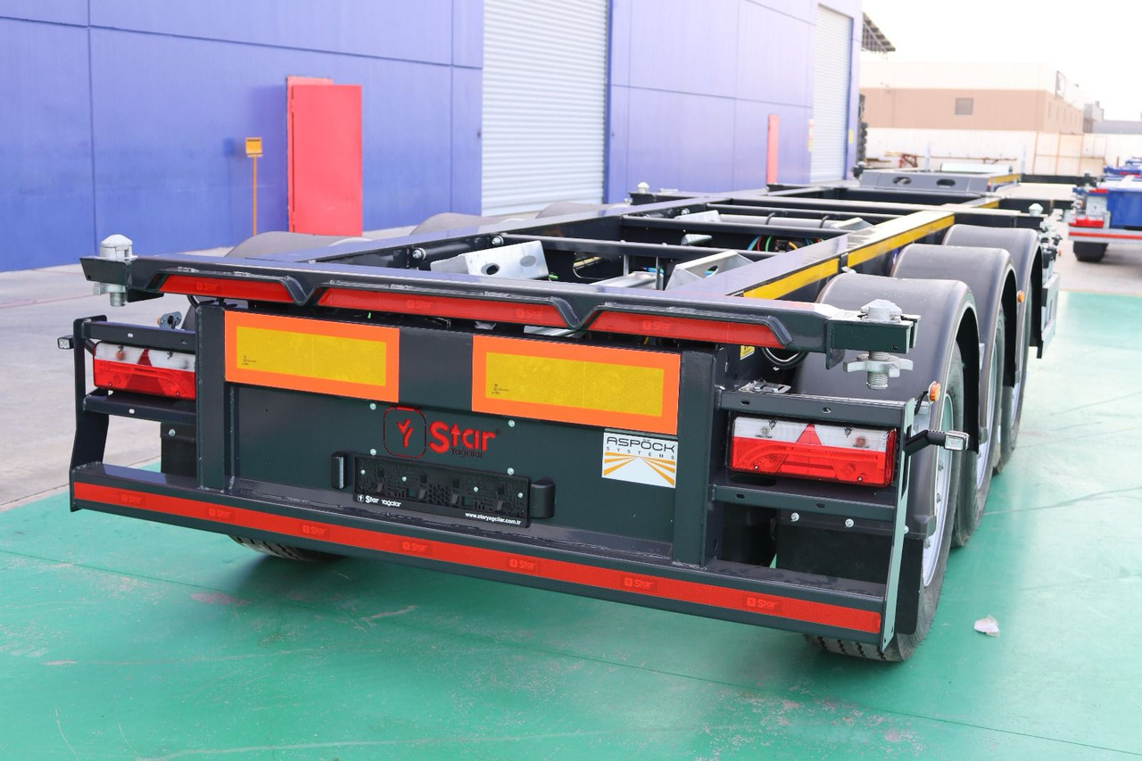 Star Yagcilar Telescopic container carrier - Контейнеровоз/ Сменна каросерия полуремарке: снимка 1 Star Yagcilar Telescopic container carrier - Контейнеровоз/ Сменна каросерия полуремарке: снимка 1