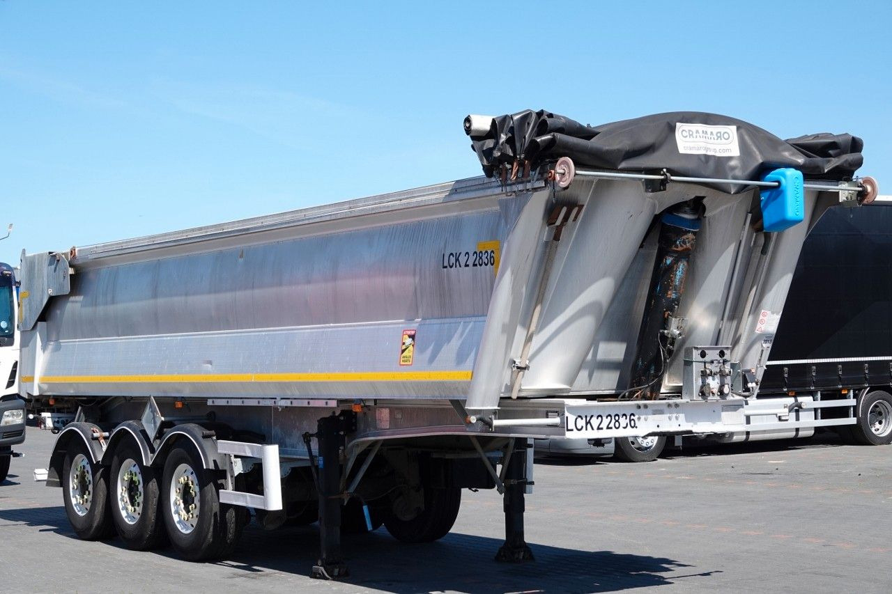 Benalu WYWROTKA / 25 m3 / ALUMINIOWA / HYDROKLAPA / 2X - Самосвал полуремарке: снимка 1 Benalu WYWROTKA / 25 m3 / ALUMINIOWA / HYDROKLAPA / 2X - Самосвал полуремарке: снимка 1