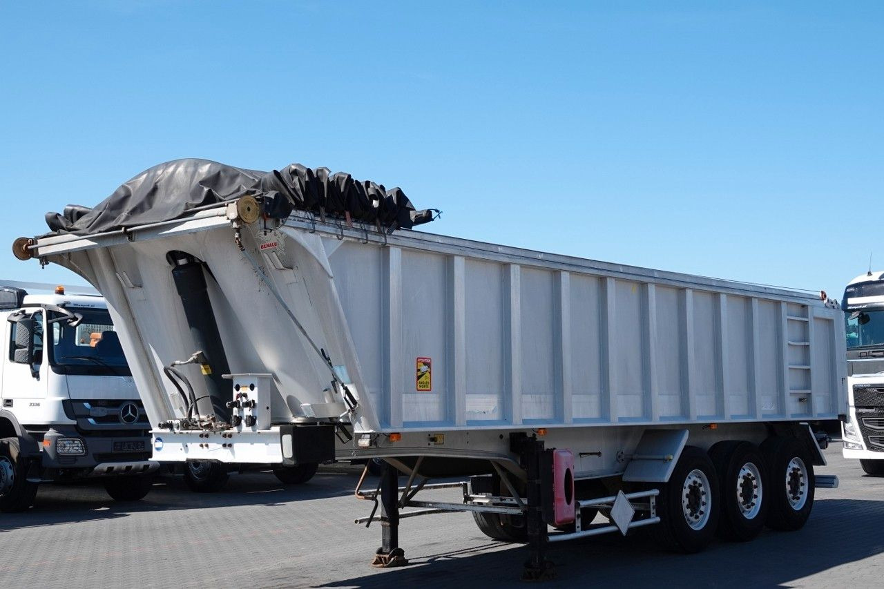 Benalu WYWROTKA / 25 m3 / ALUMINIOWA / OŚ PODNOSZONA / - Самосвал полуремарке: снимка 1 Benalu WYWROTKA / 25 m3 / ALUMINIOWA / OŚ PODNOSZONA / - Самосвал полуремарке: снимка 1