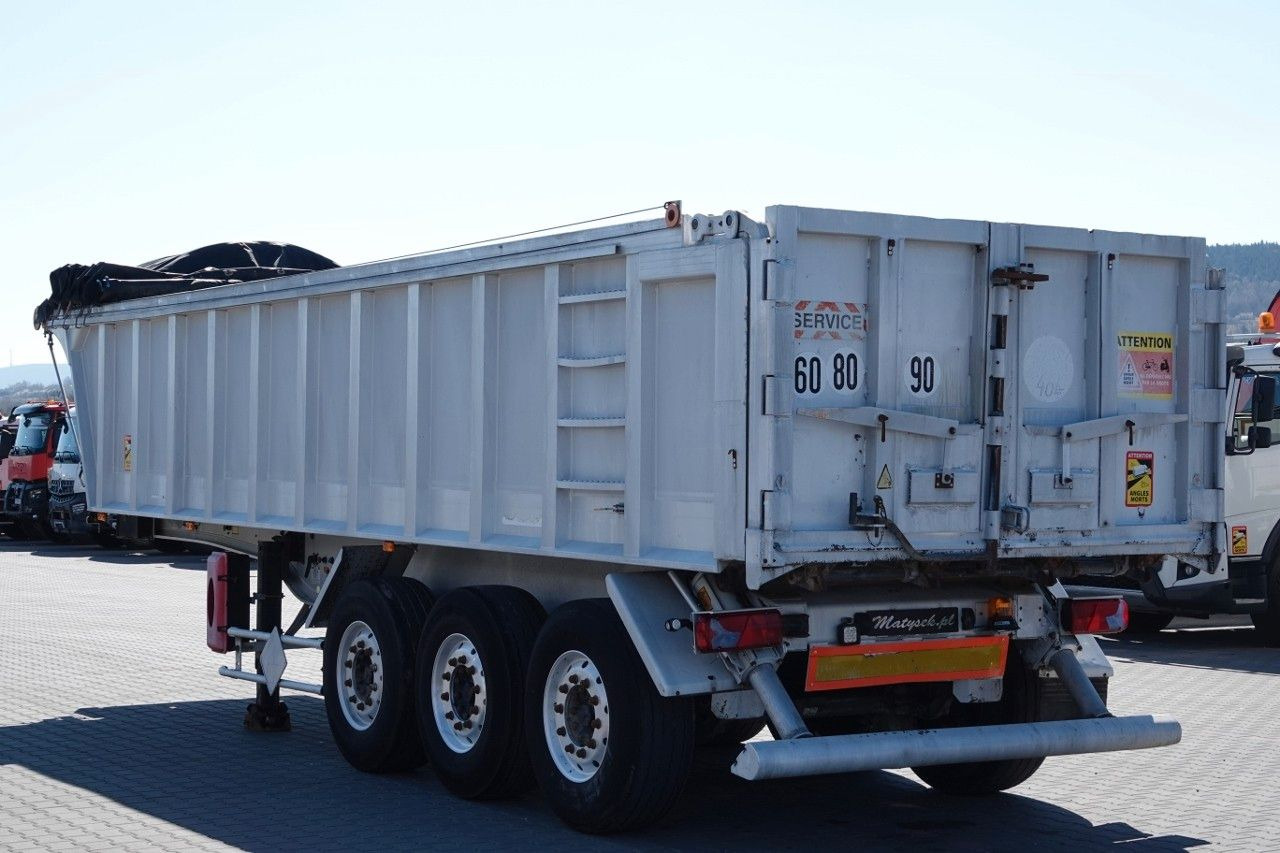 Benalu WYWROTKA / 25 m3 / ALUMINIOWA / OŚ PODNOSZONA / - Самосвал полуремарке: снимка 2 Benalu WYWROTKA / 25 m3 / ALUMINIOWA / OŚ PODNOSZONA / - Самосвал полуремарке: снимка 2