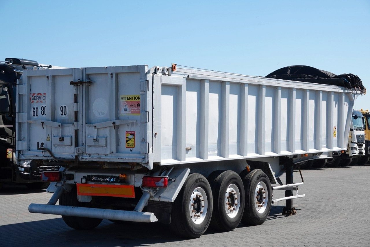 Benalu WYWROTKA / 25 m3 / ALUMINIOWA / OŚ PODNOSZONA / - Самосвал полуремарке: снимка 3 Benalu WYWROTKA / 25 m3 / ALUMINIOWA / OŚ PODNOSZONA / - Самосвал полуремарке: снимка 3