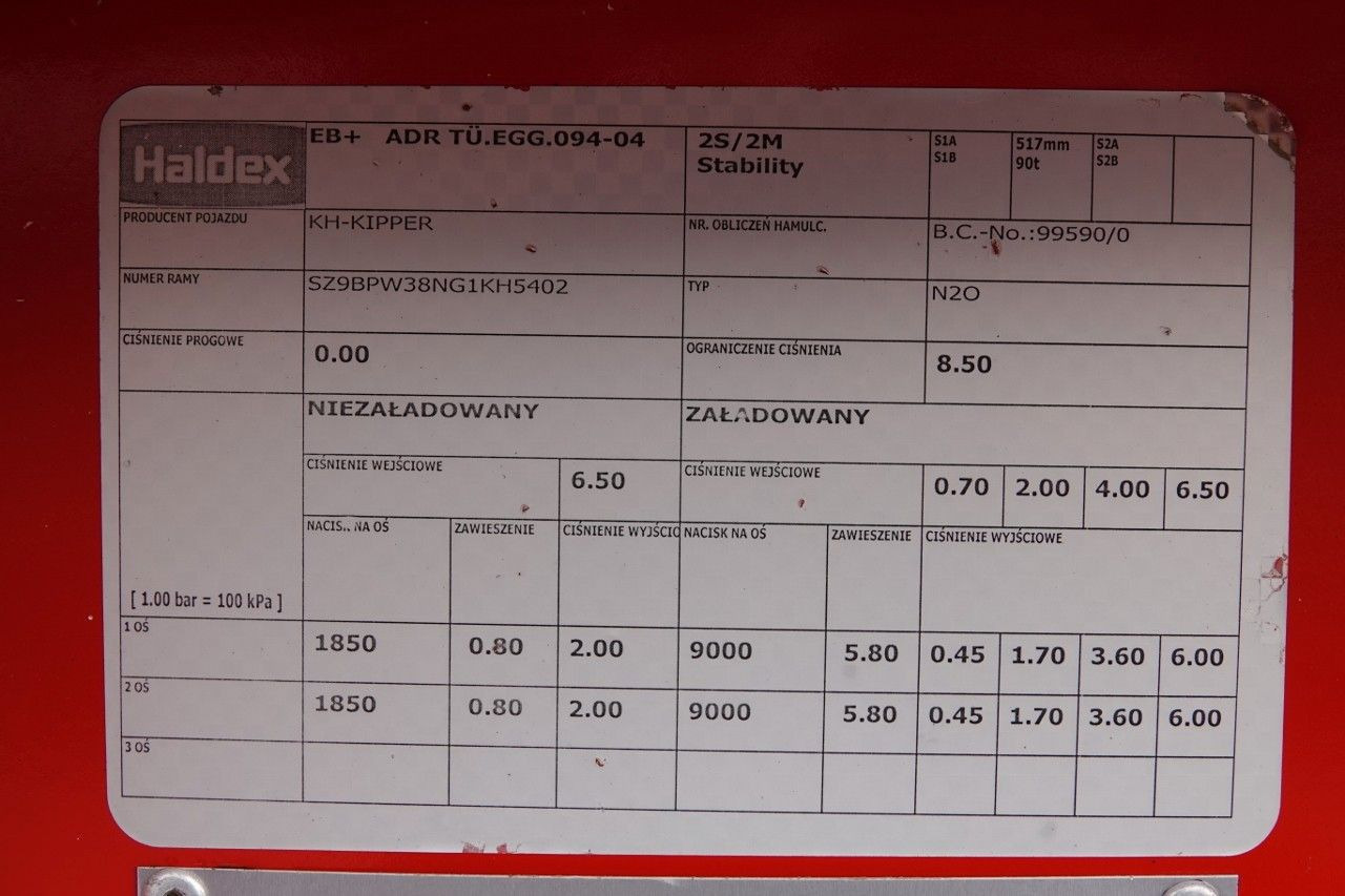 Лизинг на  Benalu WYWROTKA / 26 M3 / NACZEPA BEZRAMOWA  / N2O W1U Benalu WYWROTKA / 26 M3 / NACZEPA BEZRAMOWA  / N2O W1U: снимка 18