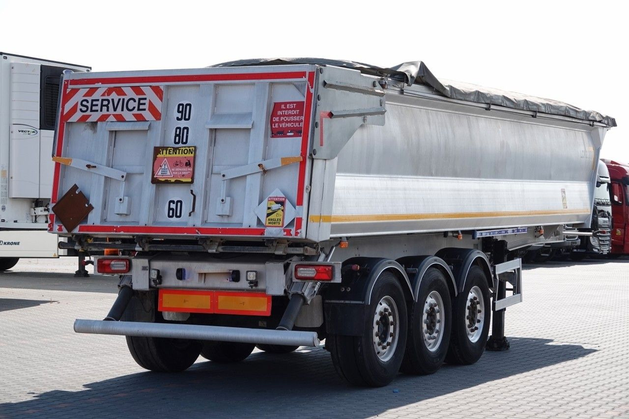 Benalu WYWROTKA 27 m3 / ALUMINIOWA / HYDRAULICZNA KLAPA - Самосвал полуремарке: снимка 5 Benalu WYWROTKA 27 m3 / ALUMINIOWA / HYDRAULICZNA KLAPA - Самосвал полуремарке: снимка 5