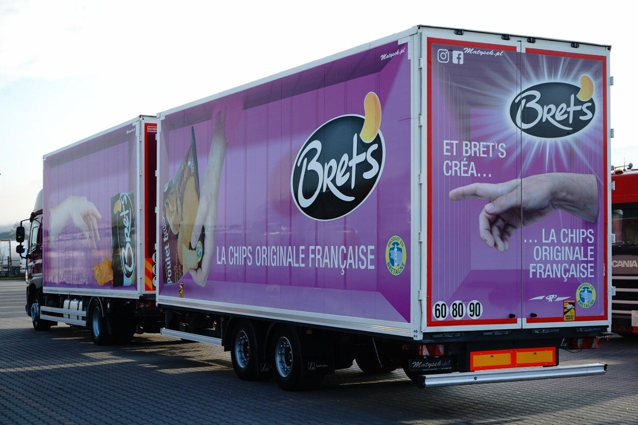 DAF CF 450 / ZESTAW TANDEM / KONTENER / 120 M3 / PR - Камион фургон: снимка 2 DAF CF 450 / ZESTAW TANDEM / KONTENER / 120 M3 / PR - Камион фургон: снимка 2