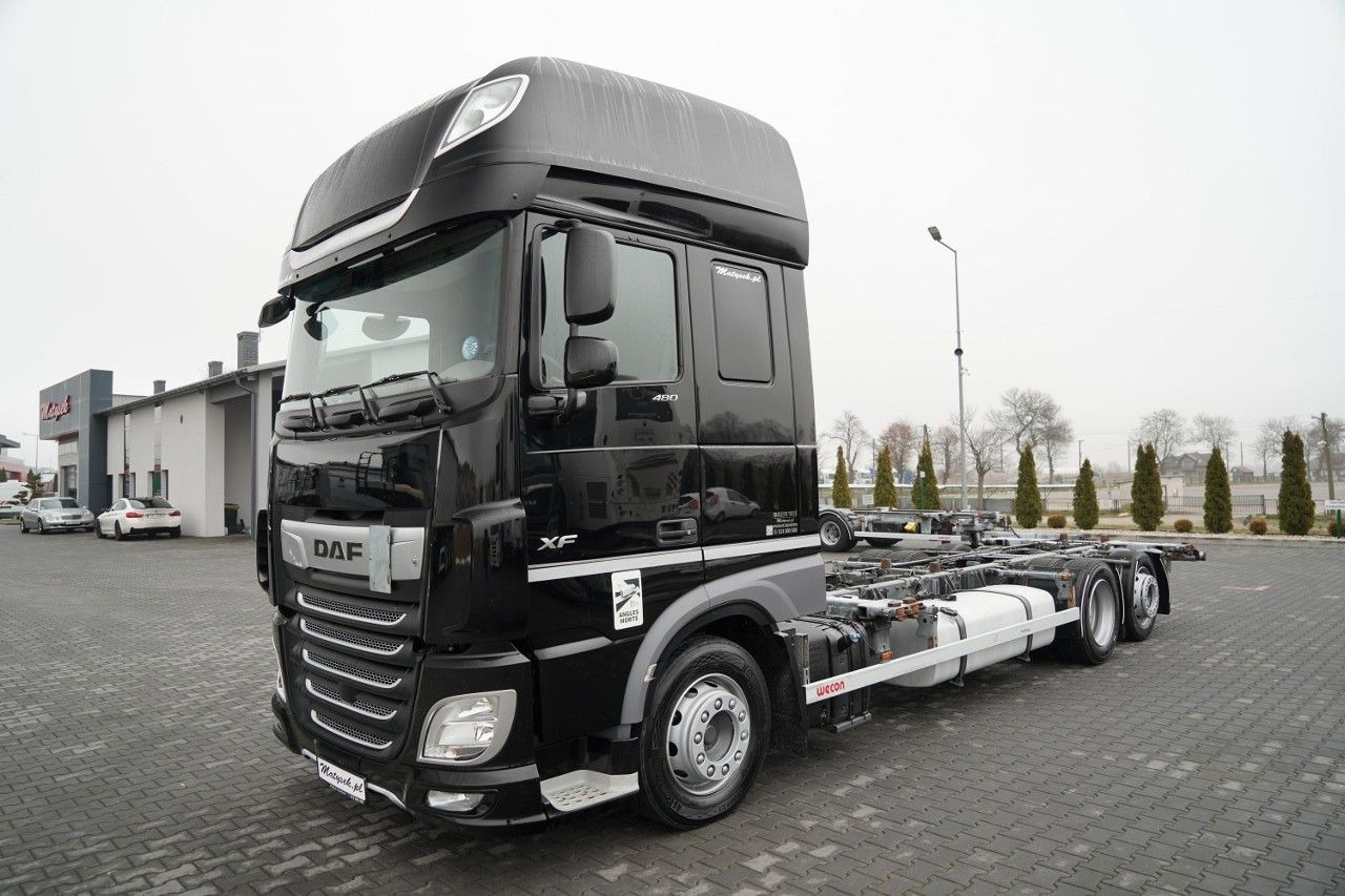DAF XF 480 / BDF / 6X2 / / SSC / I-PARK COOL / OŚ P - Контейнеровоз/ Сменна каросерия камион: снимка 2 DAF XF 480 / BDF / 6X2 / / SSC / I-PARK COOL / OŚ P - Контейнеровоз/ Сменна каросерия камион: снимка 2