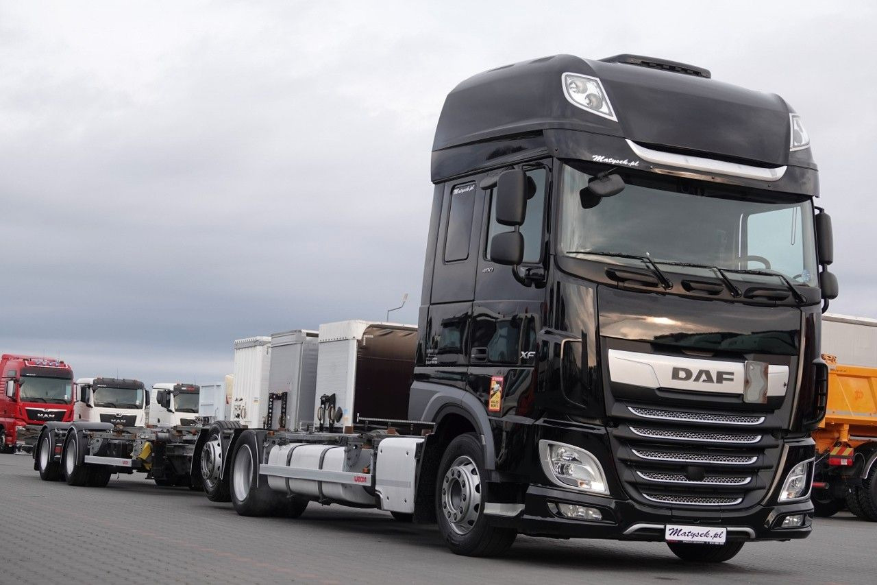 DAF XF 480 / BDF / ZESTAW TANDEM / 2019 / PO KONTRAK - Контейнеровоз/ Сменна каросерия камион: снимка 2 DAF XF 480 / BDF / ZESTAW TANDEM / 2019 / PO KONTRAK - Контейнеровоз/ Сменна каросерия камион: снимка 2
