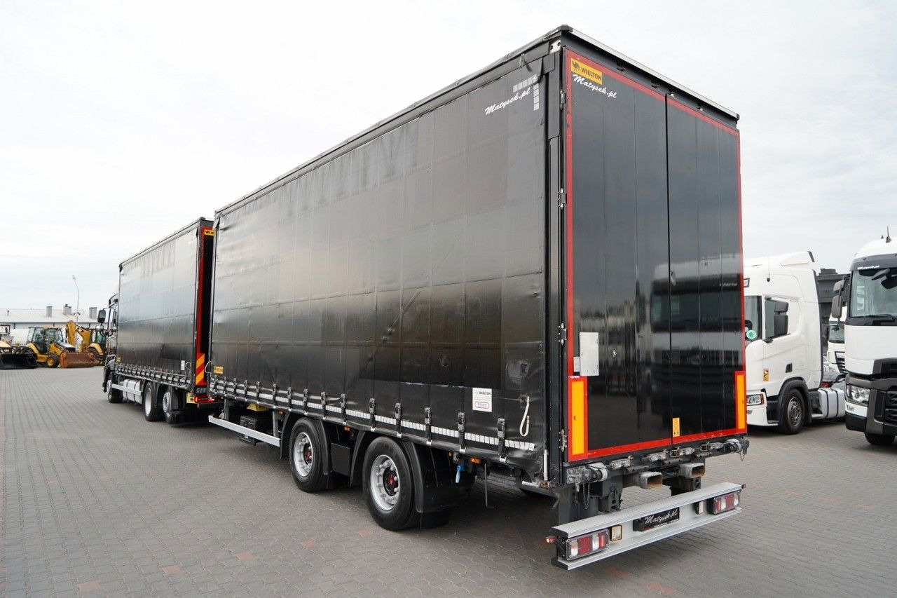 DAF XF 480 / ZESTAW TANDEM / 120 M3 / PRZEJAZDOWY / - Камион с брезент: снимка 3 DAF XF 480 / ZESTAW TANDEM / 120 M3 / PRZEJAZDOWY / - Камион с брезент: снимка 3