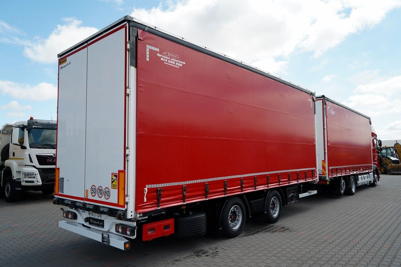 DAF XF 480 / ZESTAW TANDEM / 120 M3 / PRZEJAZDOWY / - Камион с брезент: снимка 5 DAF XF 480 / ZESTAW TANDEM / 120 M3 / PRZEJAZDOWY / - Камион с брезент: снимка 5