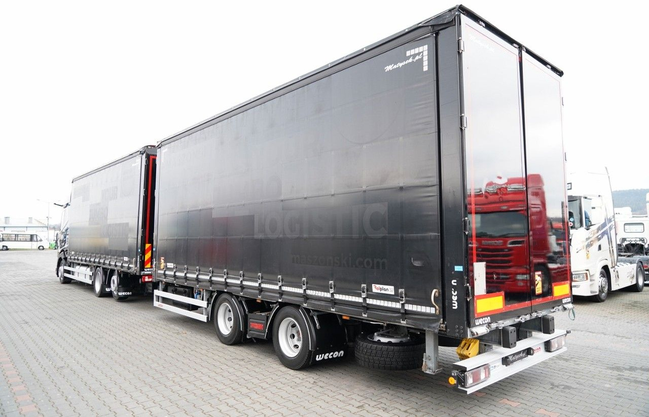 DAF XG 480 / ZESTAW TANDEM / 120 M3 / PRZEJAZDOWY / - Камион с брезент: снимка 2 DAF XG 480 / ZESTAW TANDEM / 120 M3 / PRZEJAZDOWY / - Камион с брезент: снимка 2