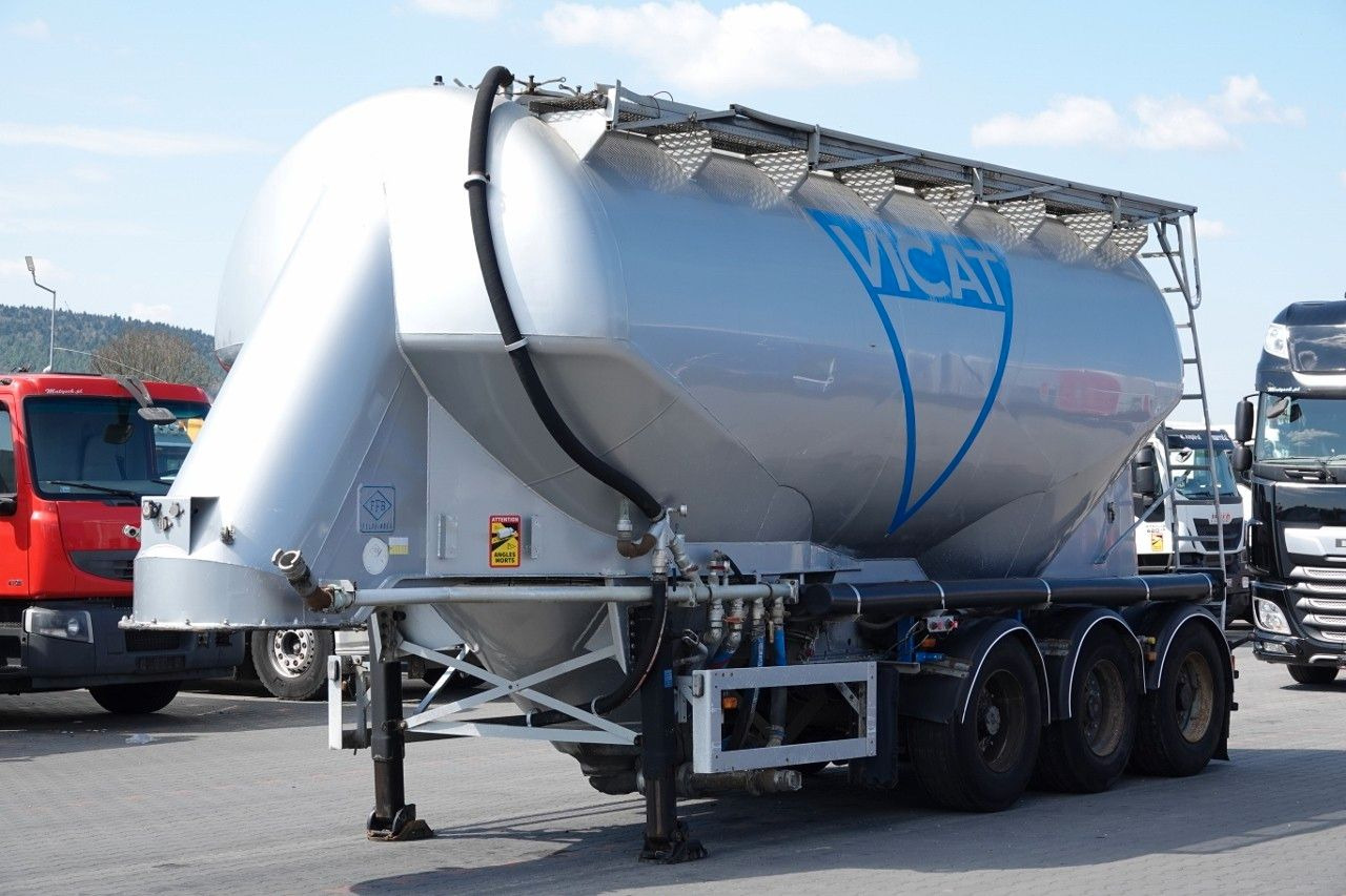 Feldbinder CEMENTONACZEPA / 37 000 L / SILOS / SAF - Цистерна за насипни товари: снимка 2 Feldbinder CEMENTONACZEPA / 37 000 L / SILOS / SAF - Цистерна за насипни товари: снимка 2