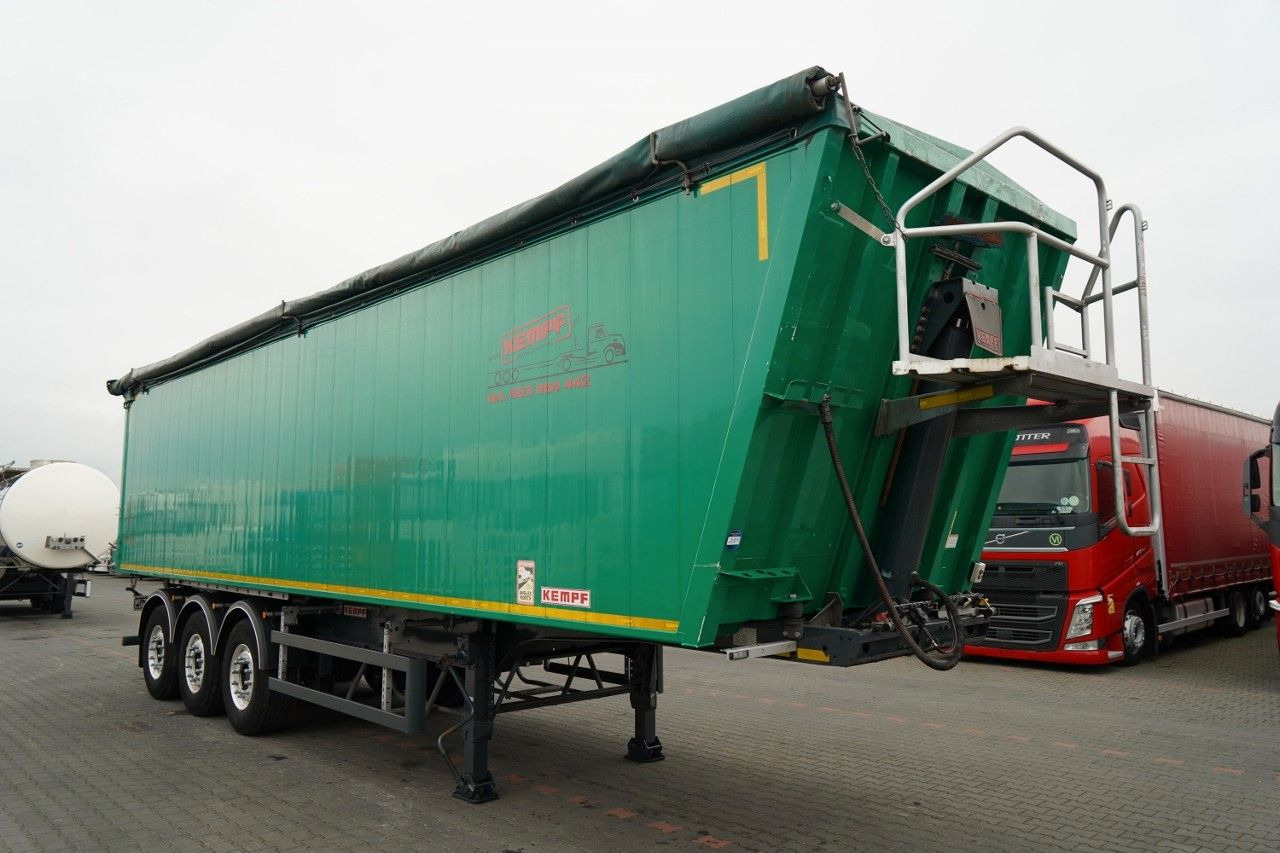 Kempf WYWROTKA 60m3 / KLAPO DRZWI / OŚ PODNOSZONA / 20 - Самосвал полуремарке: снимка 2 Kempf WYWROTKA 60m3 / KLAPO DRZWI / OŚ PODNOSZONA / 20 - Самосвал полуремарке: снимка 2