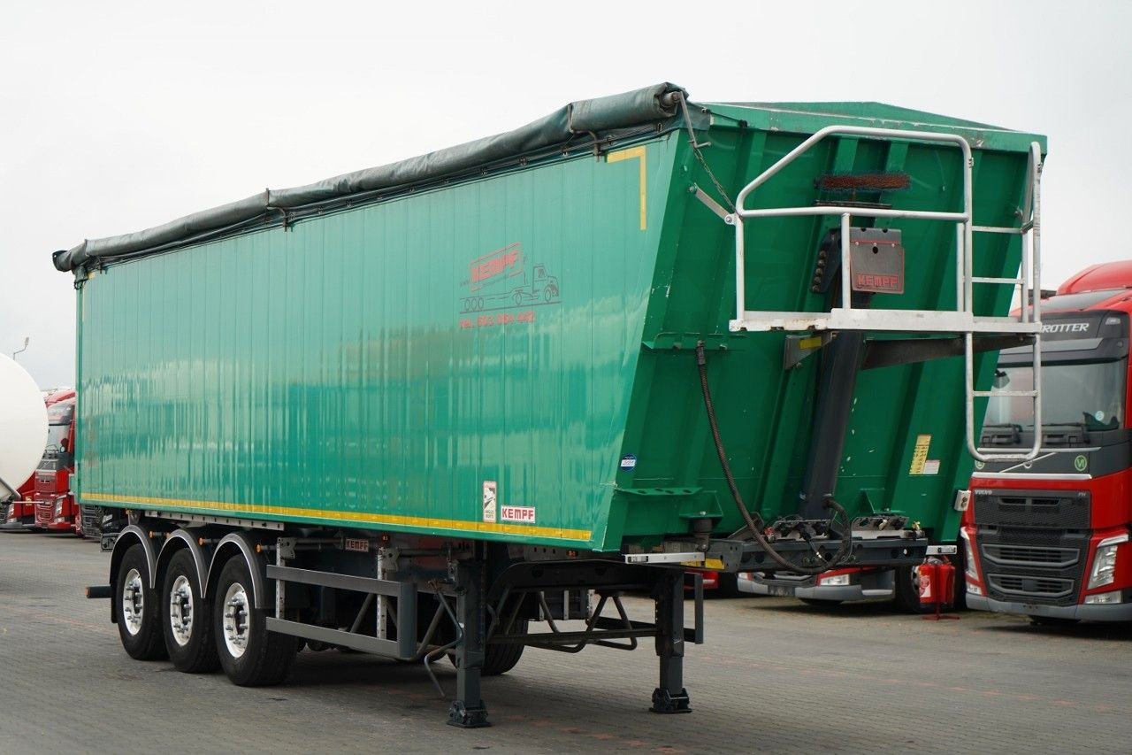 Kempf WYWROTKA 60m3 / KLAPO DRZWI / OŚ PODNOSZONA / 20 - Самосвал полуремарке: снимка 1 Kempf WYWROTKA 60m3 / KLAPO DRZWI / OŚ PODNOSZONA / 20 - Самосвал полуремарке: снимка 1