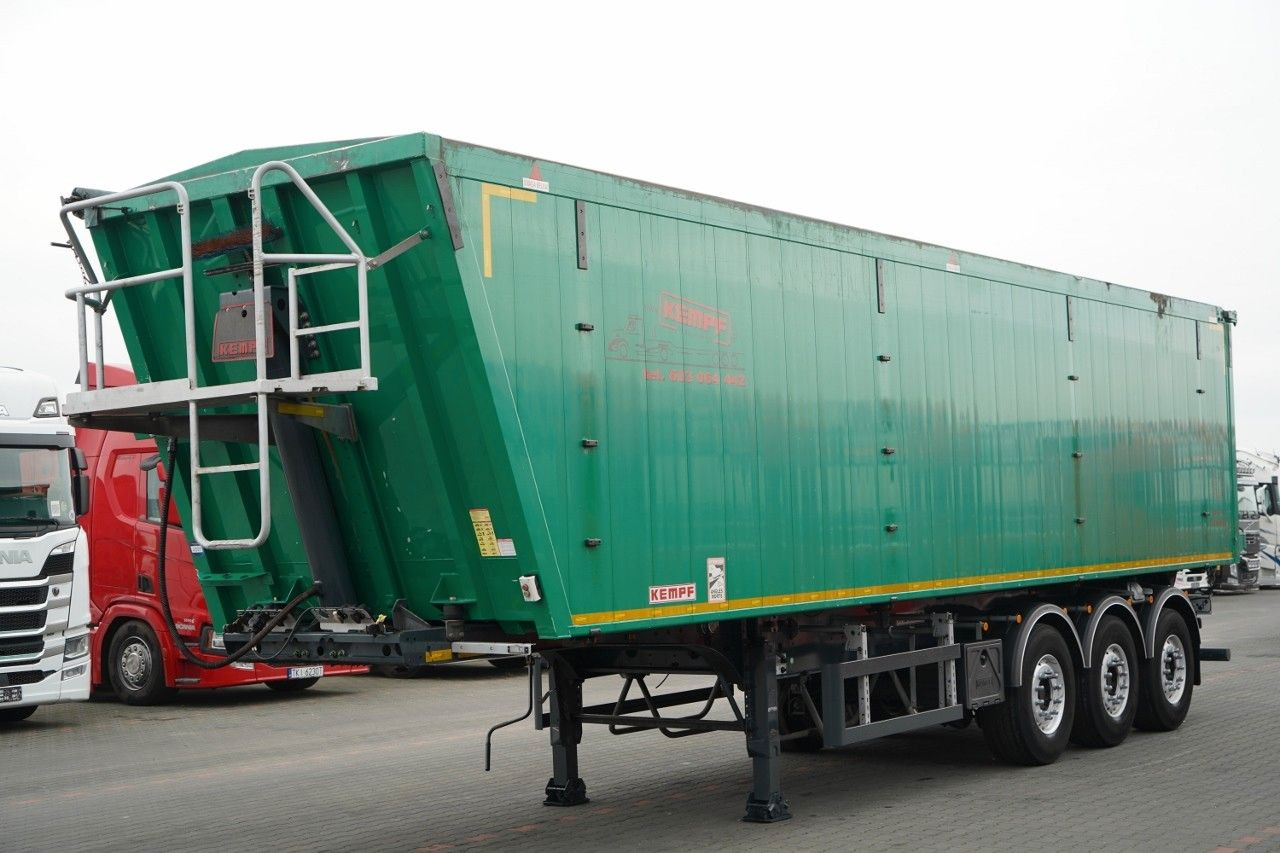 Kempf WYWROTKA 60m3 / KLAPO DRZWI / OŚ PODNOSZONA / 20 - Самосвал полуремарке: снимка 3 Kempf WYWROTKA 60m3 / KLAPO DRZWI / OŚ PODNOSZONA / 20 - Самосвал полуремарке: снимка 3