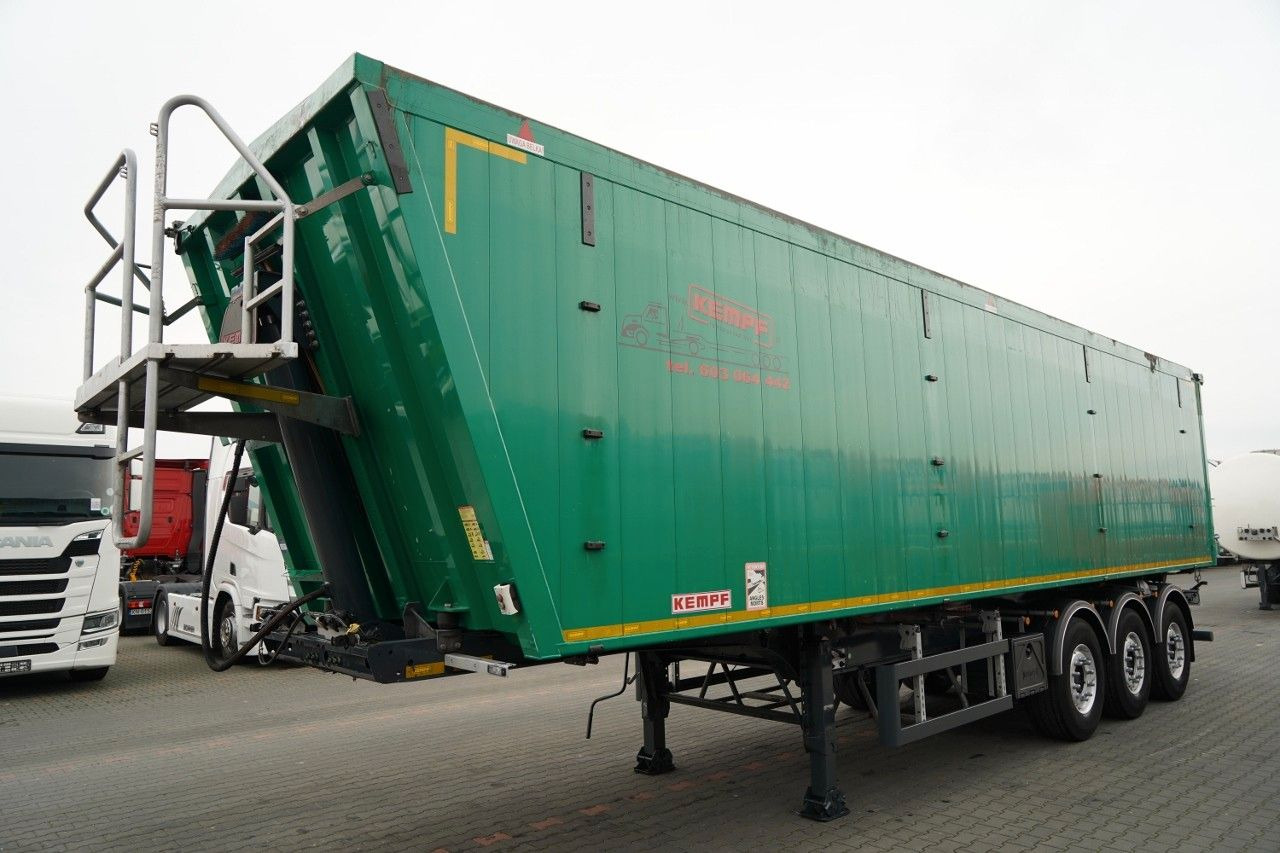 Kempf WYWROTKA 60m3 / KLAPO DRZWI / OŚ PODNOSZONA / 20 - Самосвал полуремарке: снимка 4 Kempf WYWROTKA 60m3 / KLAPO DRZWI / OŚ PODNOSZONA / 20 - Самосвал полуремарке: снимка 4