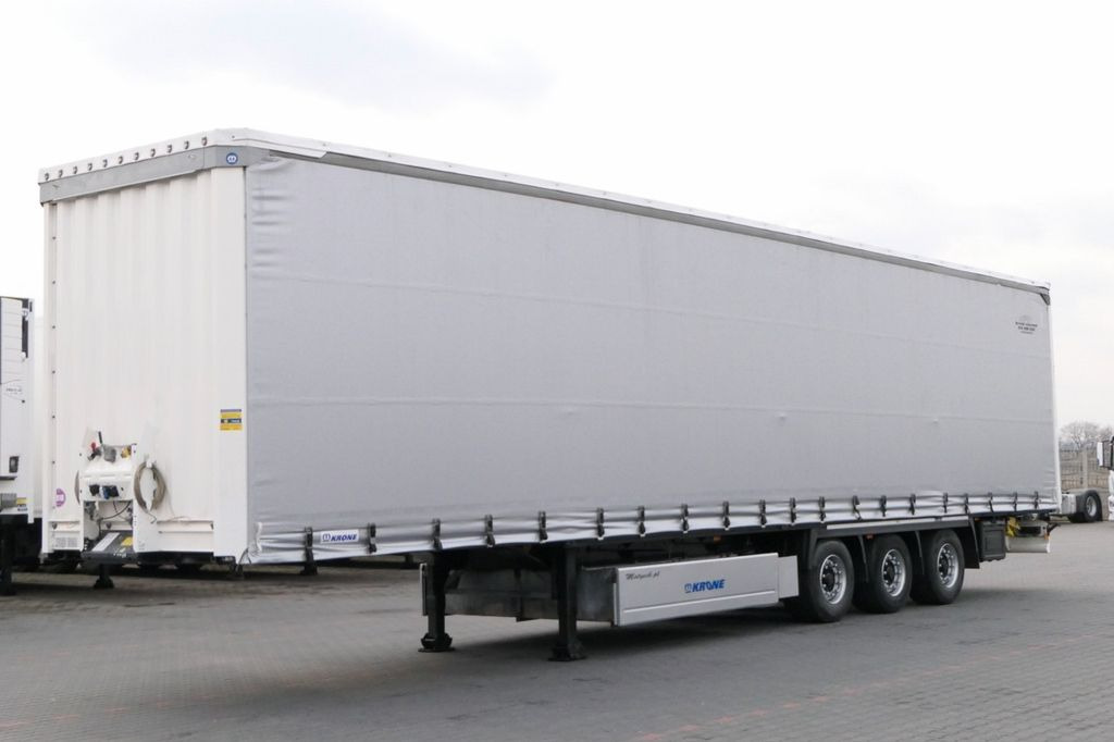 Krone CURTAINSIDER/MEGA/PALLET BOX/LIFTED ROOF & AXLE/ Krone CURTAINSIDER/MEGA/PALLET BOX/LIFTED ROOF & AXLE/ - Брезентово полуремарке: снимка 1 Krone CURTAINSIDER/MEGA/PALLET BOX/LIFTED ROOF & AXLE/ Krone CURTAINSIDER/MEGA/PALLET BOX/LIFTED ROOF & AXLE/ - Брезентово полуремарке: снимка 1
