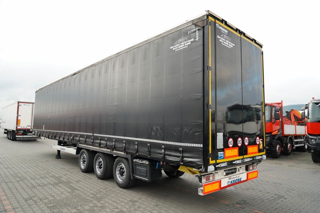 Krone FIRANKA / MEGA / DACH PODNOSZONY / LOW DECK / 2 - Брезентово полуремарке: снимка 3 Krone FIRANKA / MEGA / DACH PODNOSZONY / LOW DECK / 2 - Брезентово полуремарке: снимка 3
