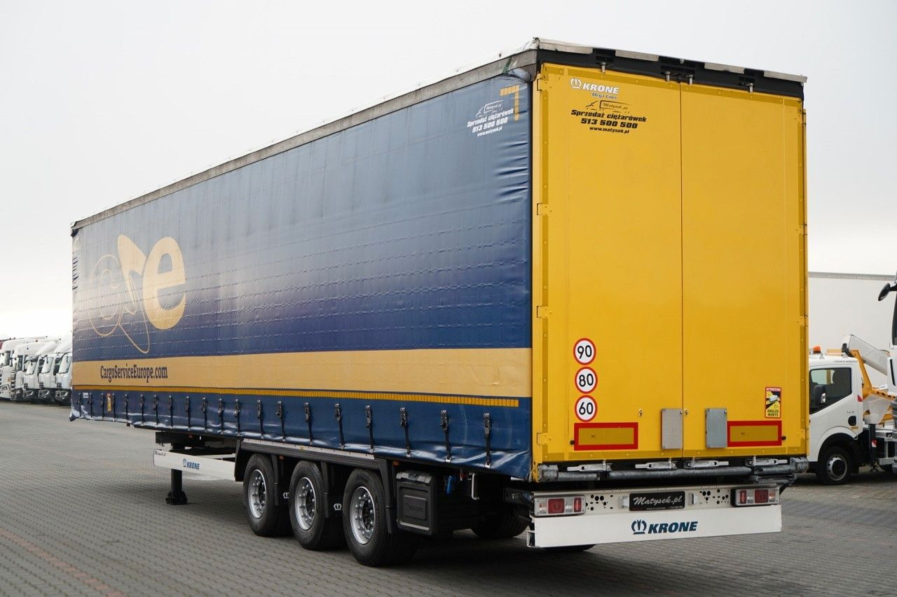 Krone FIRANKA / MEGA / DACH PODNOSZONY / LOW DECK / - Брезентово полуремарке: снимка 4 Krone FIRANKA / MEGA / DACH PODNOSZONY / LOW DECK / - Брезентово полуремарке: снимка 4