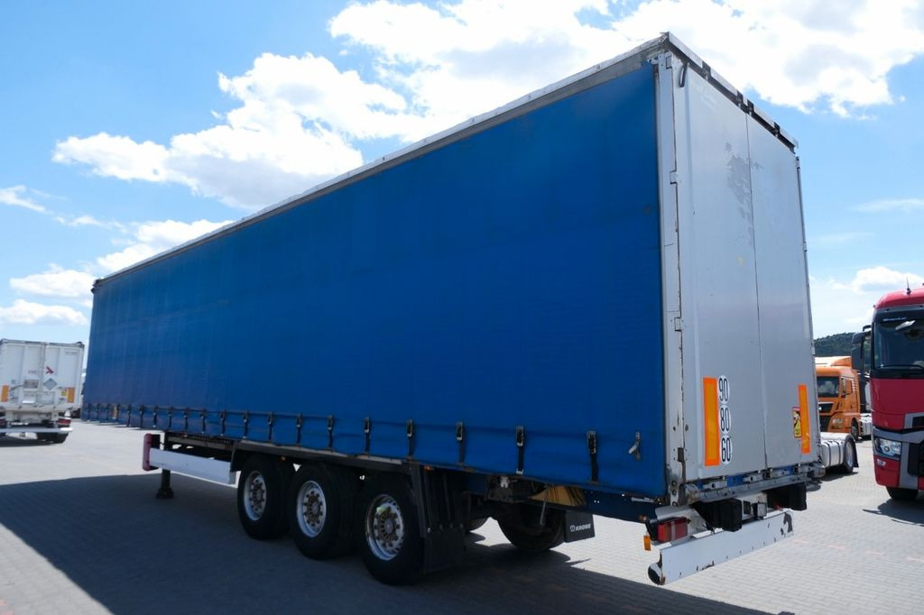 Krone FIRANKA / STANDARD / SAF / SPROWADZONA - Брезентово полуремарке: снимка 3 Krone FIRANKA / STANDARD / SAF / SPROWADZONA - Брезентово полуремарке: снимка 3