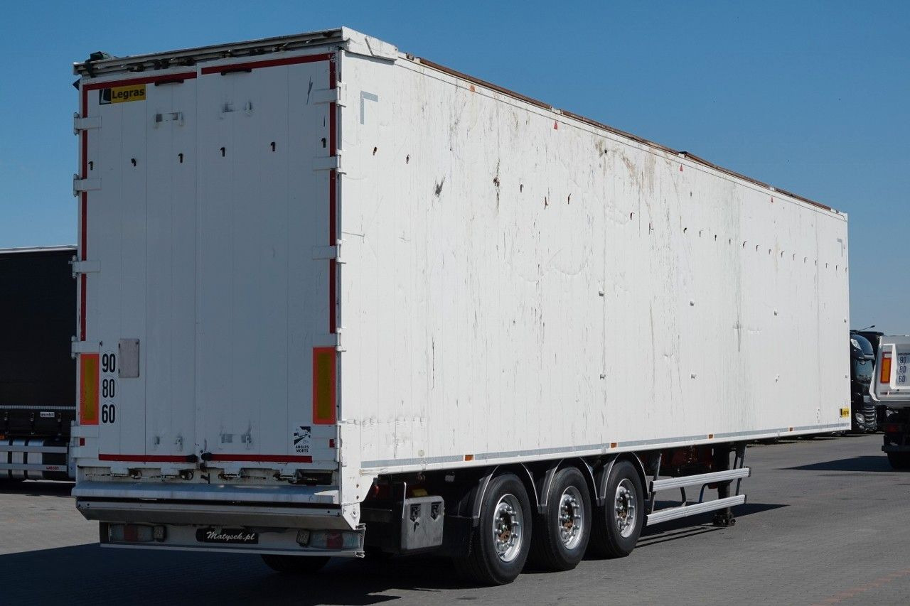 Legras RUCHOMA PODŁOGA / WALKING FLOOR / 98 m3 / OPONY - С плъзгащ под полуремарке: снимка 3 Legras RUCHOMA PODŁOGA / WALKING FLOOR / 98 m3 / OPONY - С плъзгащ под полуремарке: снимка 3