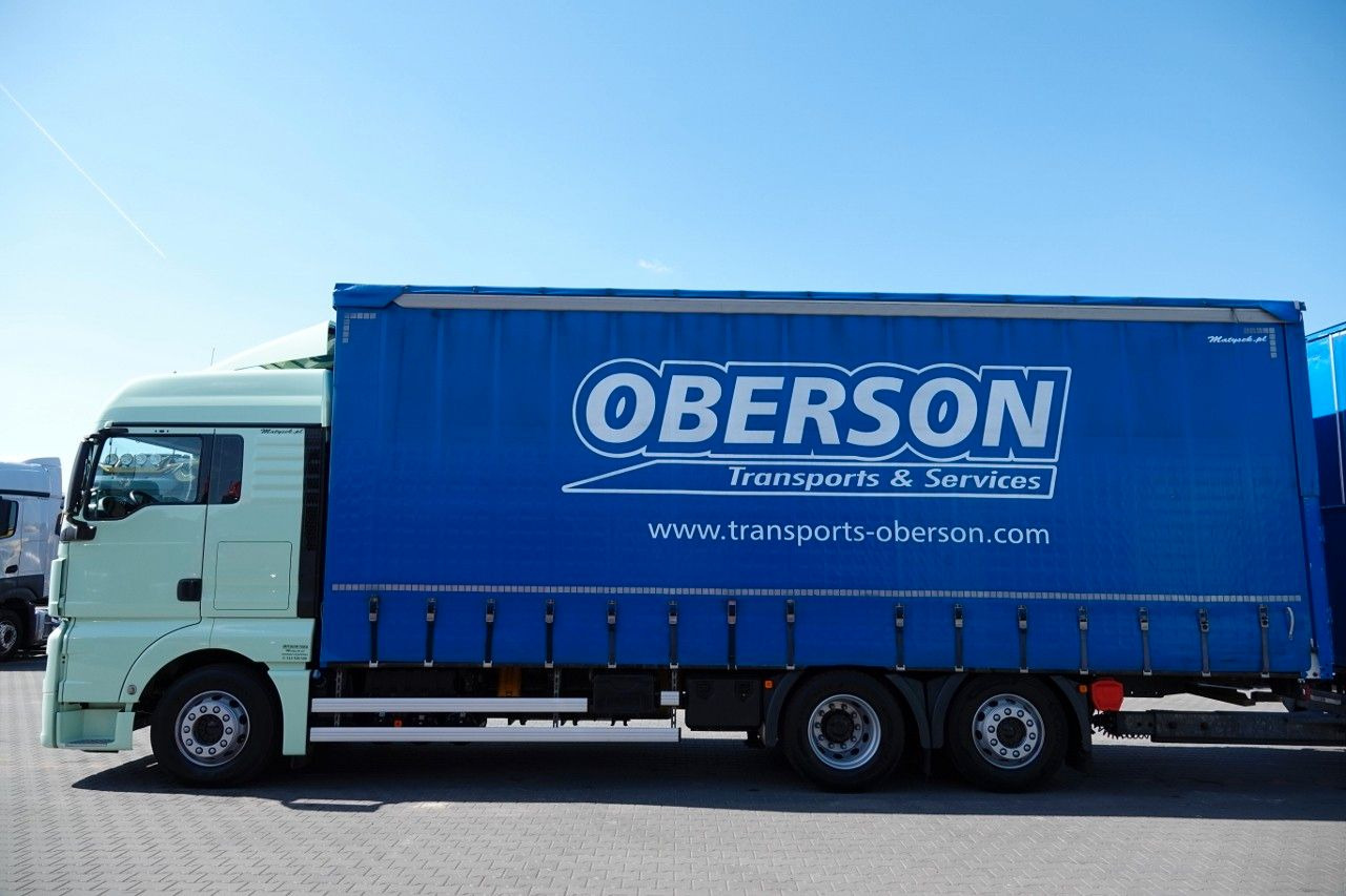 MAN TGX 26.460 / ZESTAW TANDEM PRZEJAZDOWY / 120 M3 - Камион с брезент: снимка 5 MAN TGX 26.460 / ZESTAW TANDEM PRZEJAZDOWY / 120 M3 - Камион с брезент: снимка 5