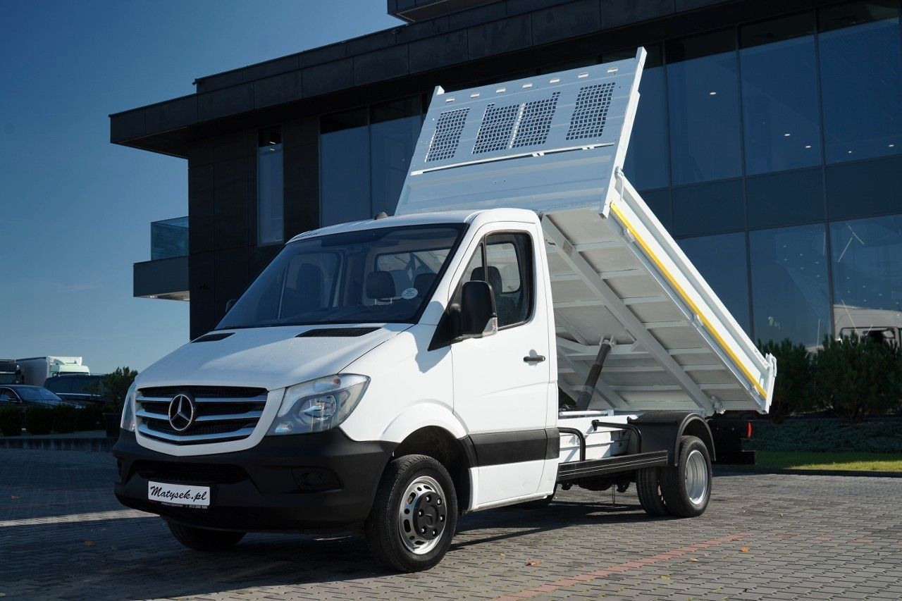 Mercedes-Benz SPRINTER / WYWROTKA - 3,5M / BLIŹNIAK / MANUAL / - Бус самосвал: снимка 1 Mercedes-Benz SPRINTER / WYWROTKA - 3,5M / BLIŹNIAK / MANUAL / - Бус самосвал: снимка 1