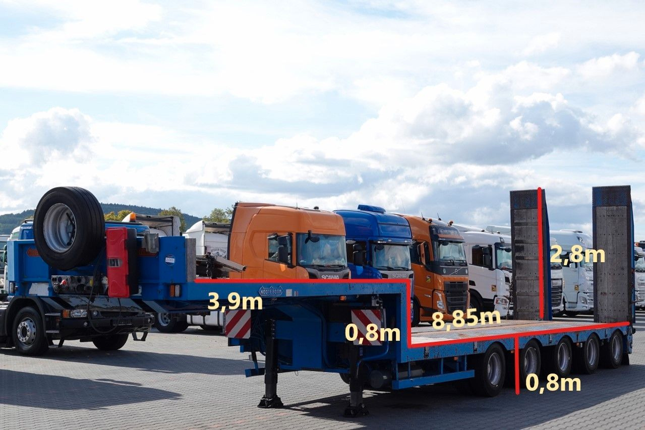 Nooteboom NISKOPODWOZIE / DMC: 80 000 KG / 5 OSI / SKRĘTNE - Нискорамна площадка полуремарке: снимка 2 Nooteboom NISKOPODWOZIE / DMC: 80 000 KG / 5 OSI / SKRĘTNE - Нискорамна площадка полуремарке: снимка 2