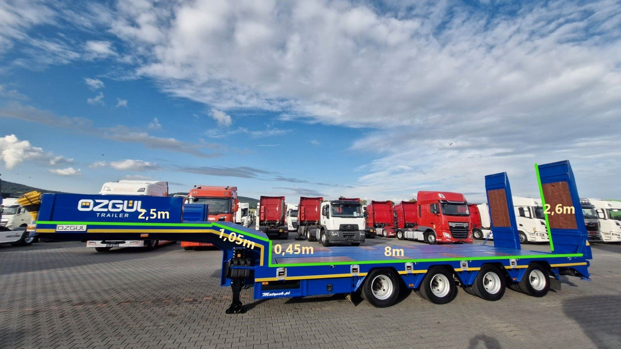 OZGUL NACZEPA LAWETA / LW4 / NISKOPODWOZIOWA - Нискорамна площадка полуремарке: снимка 2 OZGUL NACZEPA LAWETA / LW4 / NISKOPODWOZIOWA - Нискорамна площадка полуремарке: снимка 2