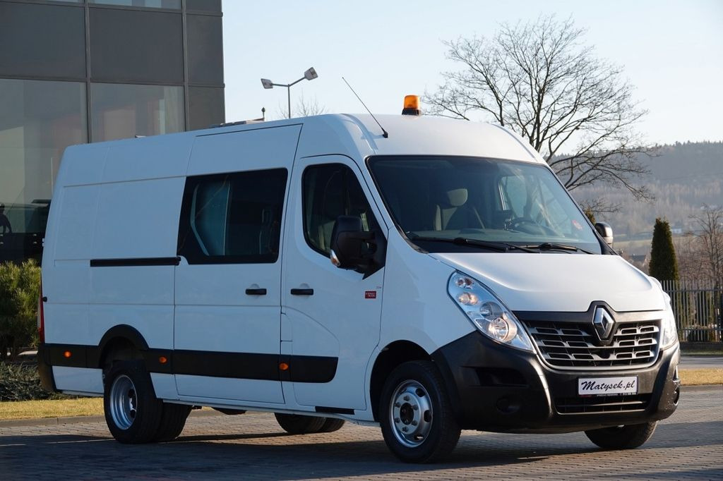 Renault MASTER / 5 osób / BRYGADÓWKA / MANUAL / L2 H3 - Бус с двойна кабина: снимка 1 Renault MASTER / 5 osób / BRYGADÓWKA / MANUAL / L2 H3 - Бус с двойна кабина: снимка 1