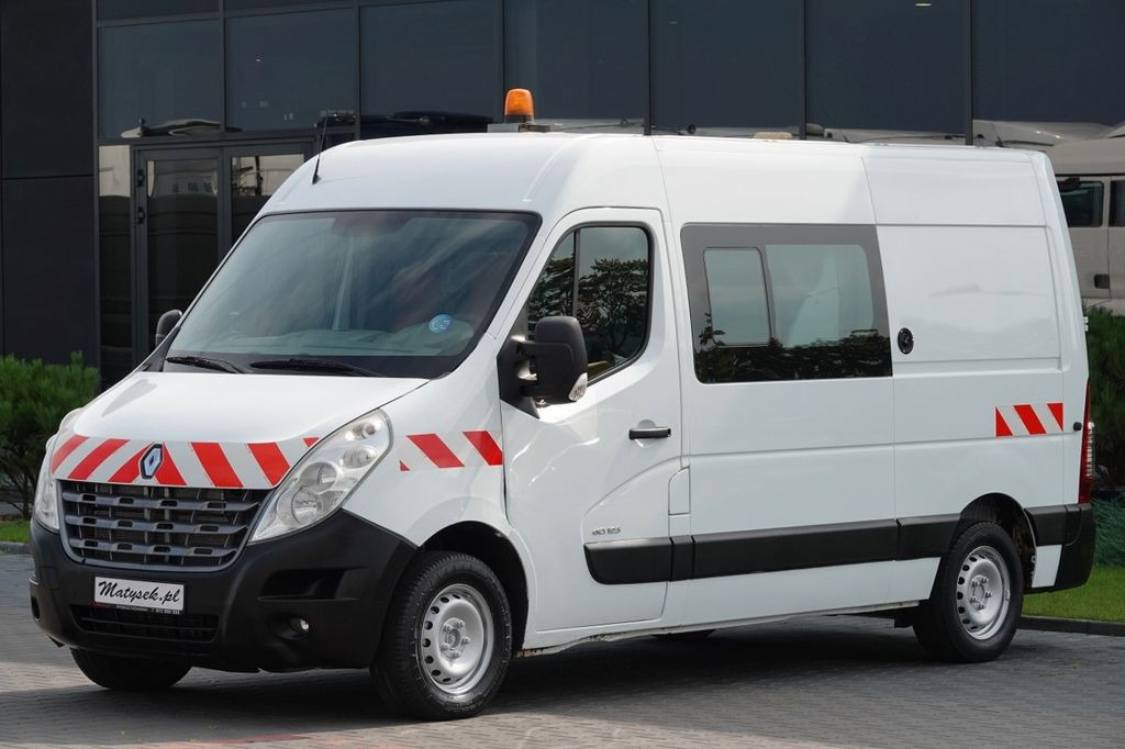 Renault MASTER / 6 osób / MANUAL / L2 H2 / 3,5 TONY / SP - Бус с двойна кабина: снимка 1 Renault MASTER / 6 osób / MANUAL / L2 H2 / 3,5 TONY / SP - Бус с двойна кабина: снимка 1