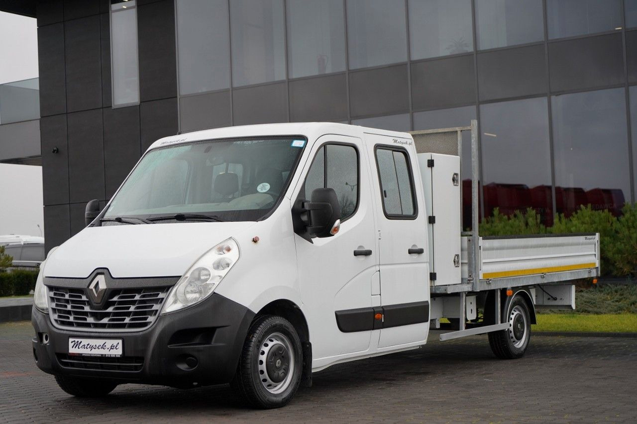 Renault MASTER MAXI / BRYGADÓWKA / DOKA / SKRZYNIOWY - Лекотоварен автомобил фургон, Бус с двойна кабина: снимка 1 Renault MASTER MAXI / BRYGADÓWKA / DOKA / SKRZYNIOWY - Лекотоварен автомобил фургон, Бус с двойна кабина: снимка 1