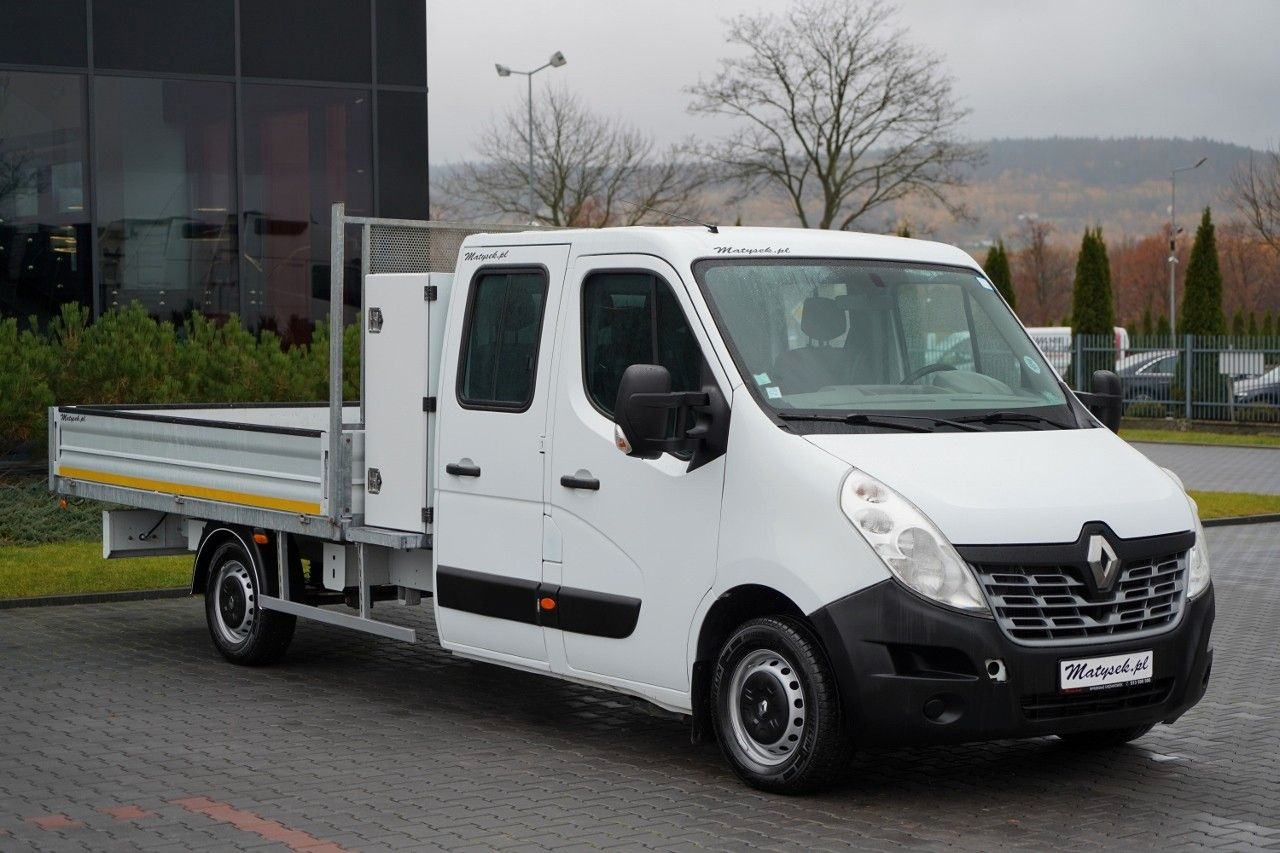 Renault MASTER MAXI / BRYGADÓWKA / DOKA / SKRZYNIOWY - Лекотоварен автомобил фургон, Бус с двойна кабина: снимка 3 Renault MASTER MAXI / BRYGADÓWKA / DOKA / SKRZYNIOWY - Лекотоварен автомобил фургон, Бус с двойна кабина: снимка 3