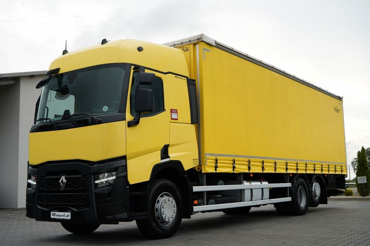 Renault T 460/6X2/CURTAINSIDER-60M3/L:9,15M/NEW MODEL/22 Renault T 460 / NOWY MODEL / SOLÓWKA / 6X2 / DŁ: 9,15 M - Камион с брезент: снимка 1 Renault T 460/6X2/CURTAINSIDER-60M3/L:9,15M/NEW MODEL/22 Renault T 460 / NOWY MODEL / SOLÓWKA / 6X2 / DŁ: 9,15 M - Камион с брезент: снимка 1