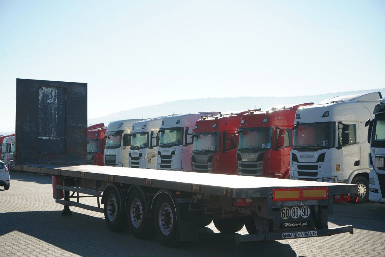 Samro NACZEPA PLATFORMA / STALOWA PODŁOGA - Бордово полуремарке/ Платформа: снимка 5 Samro NACZEPA PLATFORMA / STALOWA PODŁOGA - Бордово полуремарке/ Платформа: снимка 5