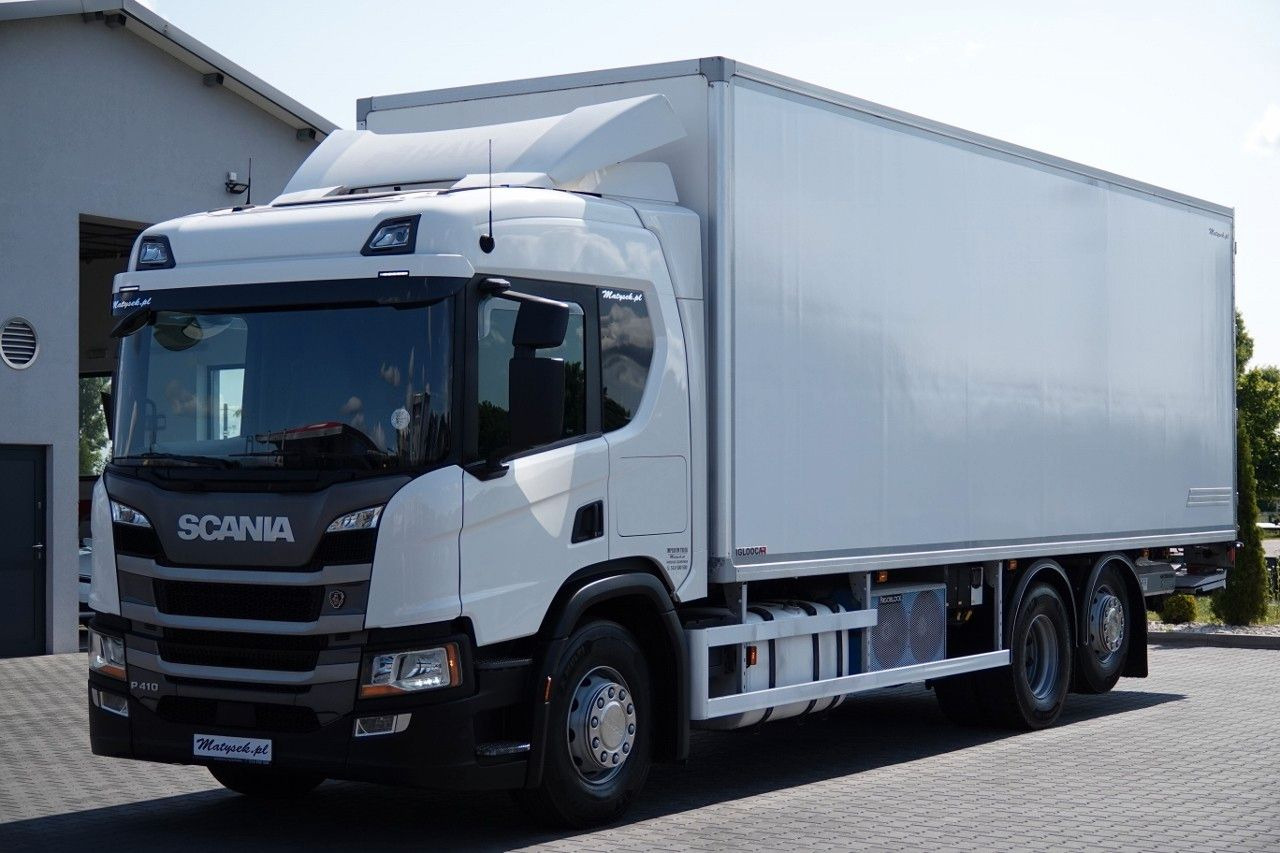 Scania P 410 / 6X2 /CHŁODNIA / SLÓWKA / Agregat THERMO - Рефрижератор камион: снимка 2 Scania P 410 / 6X2 /CHŁODNIA / SLÓWKA / Agregat THERMO - Рефрижератор камион: снимка 2